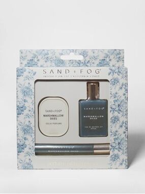 NEW Sand + Fog Perfume Oil Rollerballs and Solid Perfume Set - Marshmallow Skies